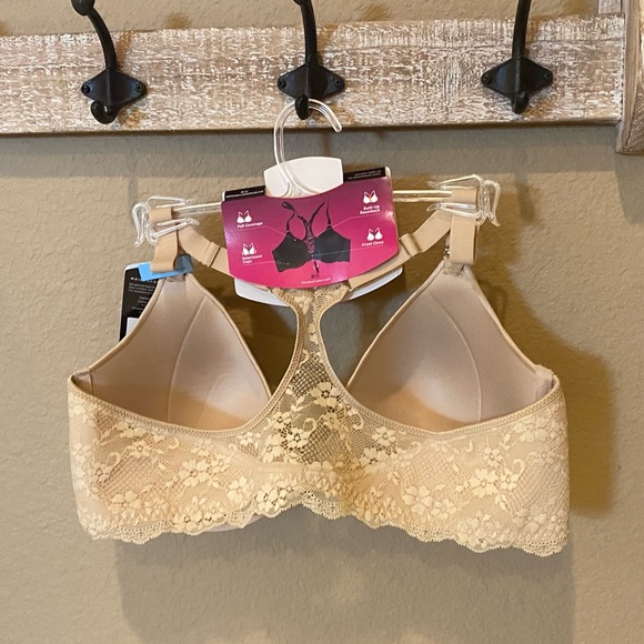 SALE NWT Full Coverage Racerback Bra in Nude - Picture 5 of 10